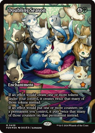 Doubling Season (Showcase) card art