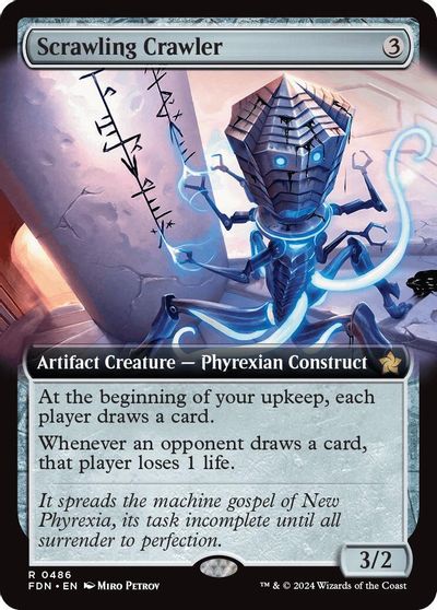 Scrawling Crawler (Extended Art) card art