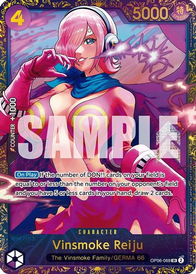 Vinsmoke Reiju (Treasure Cup 2024) card art