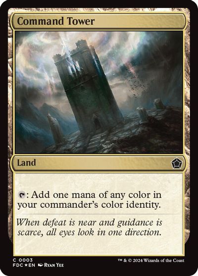 Command Tower card art