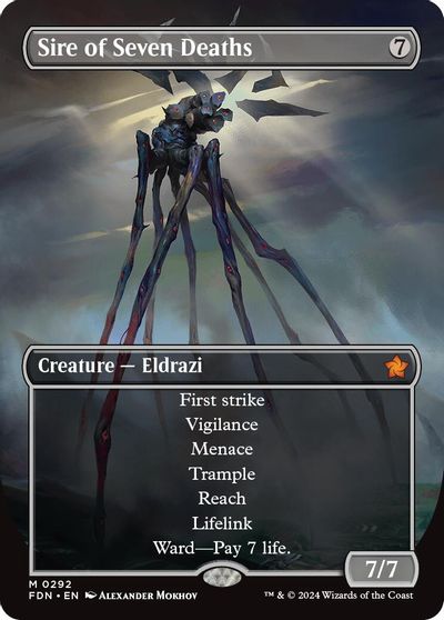 Sire of Seven Deaths (Borderless) card art
