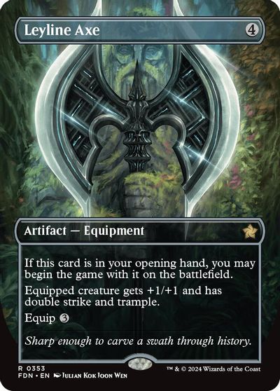 Leyline Axe (Borderless) card art
