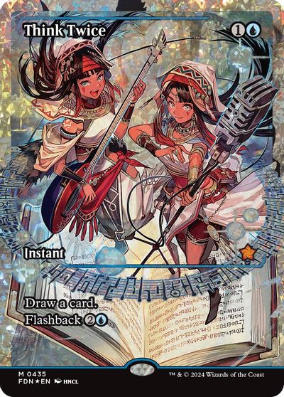 Think Twice (Showcase) (Fracture Foil) card art