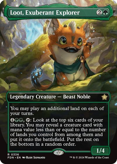 Loot, Exuberant Explorer (Borderless) card art