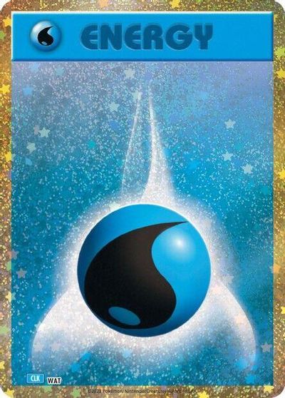 Basic Water Energy card art