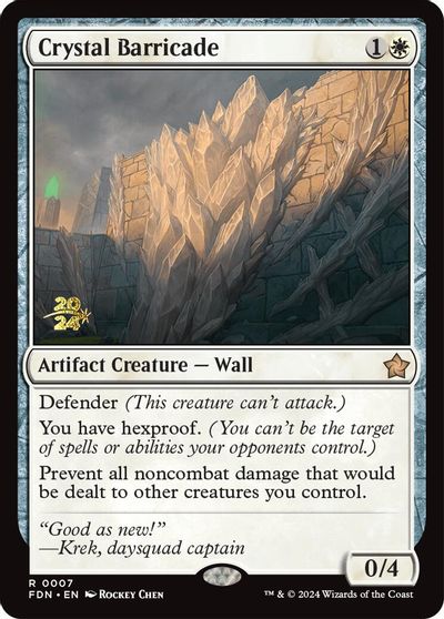 Crystal Barricade card art