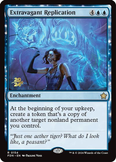 Extravagant Replication card art