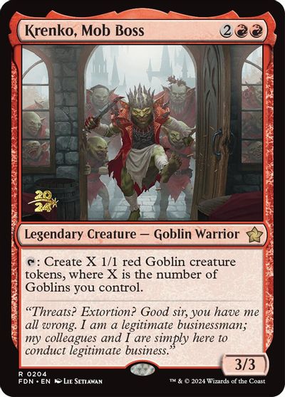 Krenko, Mob Boss card art