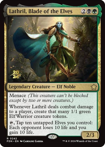 Lathril, Blade of the Elves card art