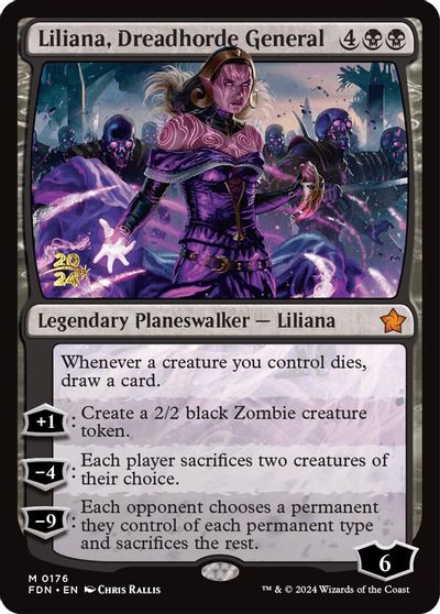 Liliana, Dreadhorde General (FDN) card art