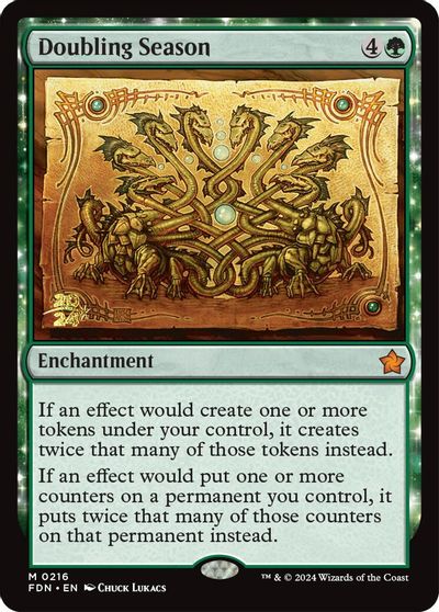 Doubling Season card art