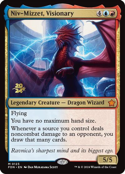 Niv-Mizzet, Visionary card art