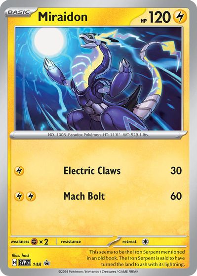 Miraidon - 148 card art
