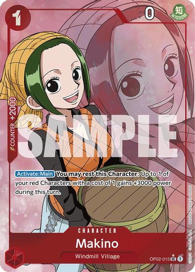 Makino (Full Art) card art