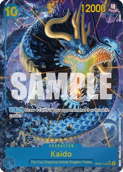 Kaido (OP05-118) (Alternate Art) card art