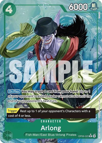 Arlong (Alternate Art) card art