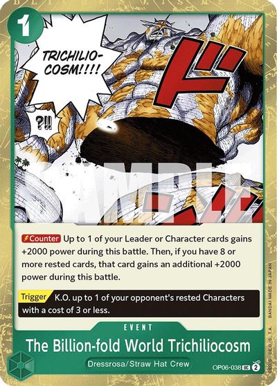 The Billion-fold World Trichiliocosm (Jolly Roger Foil) card art