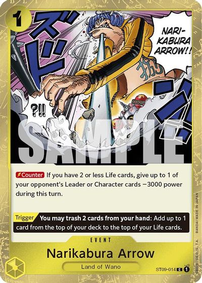 Narikabura Arrow (Jolly Roger Foil) card art