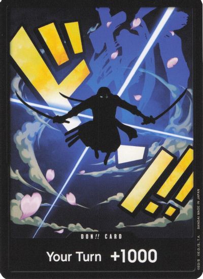 DON!! Card (Zoro) card art