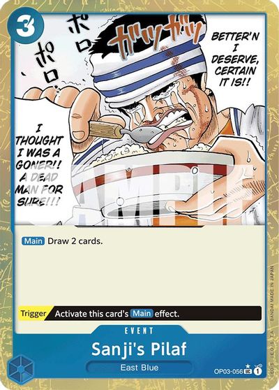 Sanji's Pilaf (Textured Foil) card art