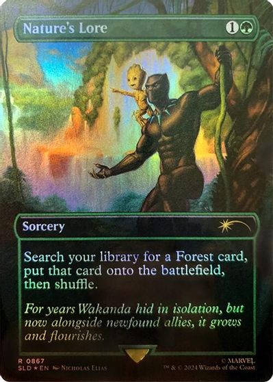 Nature's Lore (867) (Rainbow Foil) card art