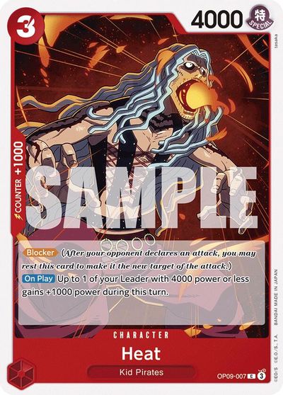 Heat card art
