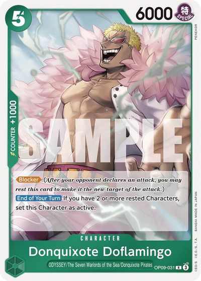 Donquixote Doflamingo card art