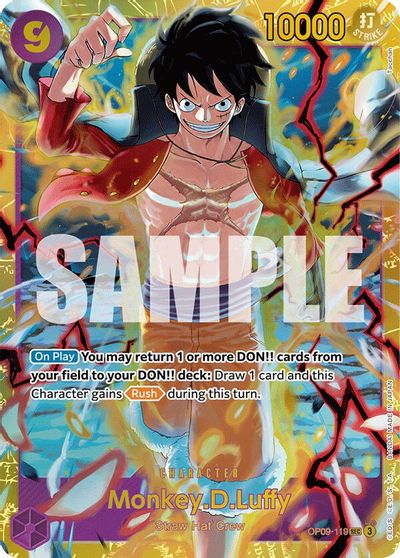 Monkey.D.Luffy (119) card art