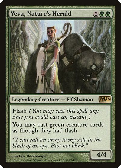 Yeva, Nature's Herald card art