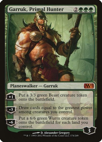 Garruk, Primal Hunter card art