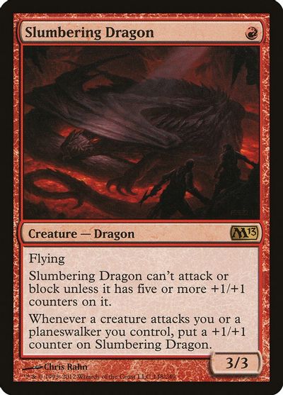 Slumbering Dragon card art