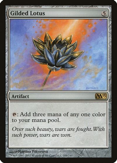 Gilded Lotus card art
