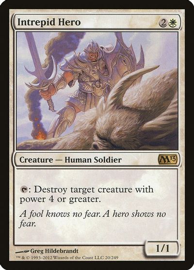 Intrepid Hero card art