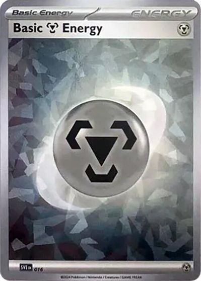 Basic Metal Energy (Cracked Ice Holo) card art