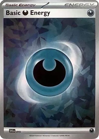 Basic Darkness Energy (Cracked Ice Holo) card art