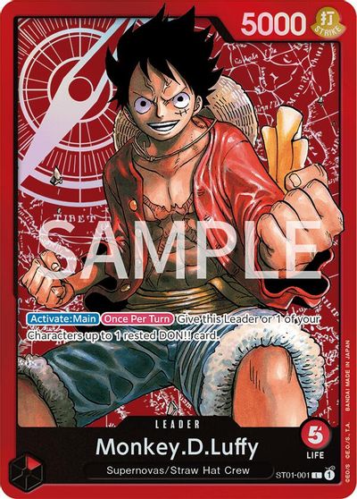 Monkey.D.Luffy card art