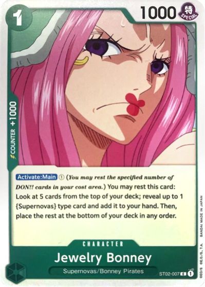 Jewelry Bonney card art