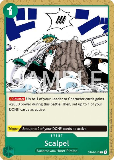 Scalpel card art