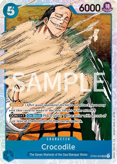 Crocodile (003) card art