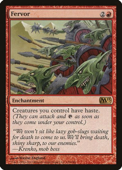 Fervor card art