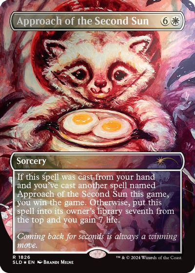Approach of the Second Sun (Rainbow Foil) card art