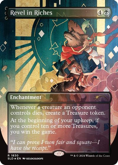 Revel in Riches (Rainbow Foil) card art