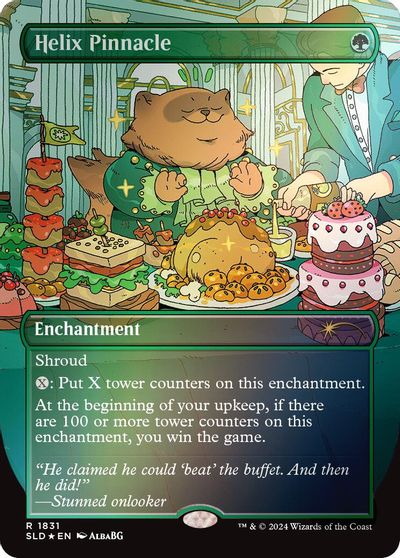 Helix Pinnacle (Rainbow Foil) card art