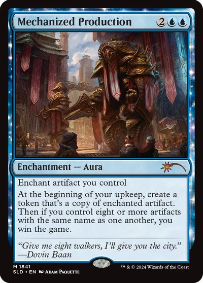 Mechanized Production card art