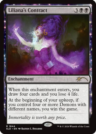 Liliana's Contract (1844) card art