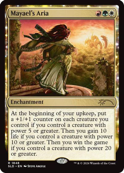 Mayael's Aria card art