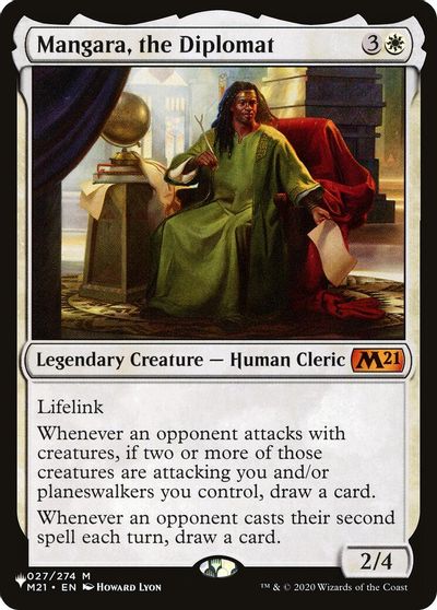 Mangara, the Diplomat card art