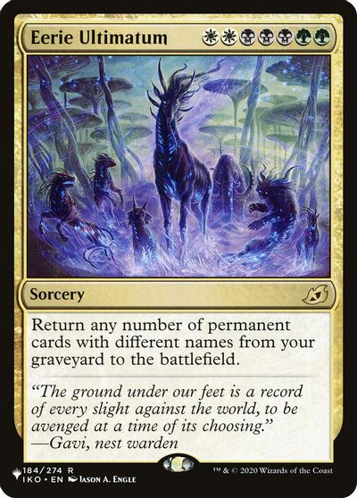 Eerie Ultimatum card art