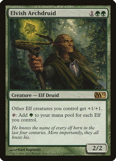 Elvish Archdruid card art