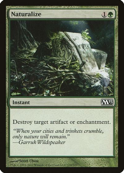 Naturalize card art